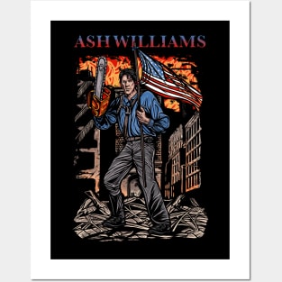 Ash Williams Posters and Art